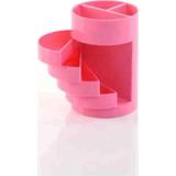 Ops KLM-205 Pastel Pembe Masa Üstü Organizer Kalemlik