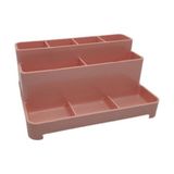 ops masa üstü organizer kalemlik pastel pembe klm202 - YOk