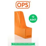 Ops MG 101 A4 DEMONTE 12'Lİ PLASTİK DİKEY MAGAZİNLİK KLASÖR ARŞİV KUTUSU ORGANİZER SAKLAMA DEPOLAMA