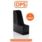 Ops MG 101 A4 DEMONTE PLASTİK DİKEY MAGAZİNLİK KLASÖR ARŞİV KUTUSU ORGANİZER SAKLAMA DEPOLAMA
