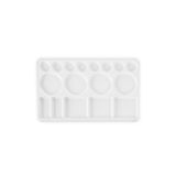 Ops RP 102 Resim Paleti 16x27 Cm Profesyonel Godeli Dikdörtgen Beyaz Resim Paleti