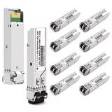 Opstran 1000Base-Sx Sfp Optik Alıcı-Verici Modülü Hpe Aruba J4858d J4858dcm Jl745a Q8n53a Procurve J4858c J4858b J4858a 850Nm 550M Ddm Dubleks Lc