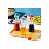 Optana 1 Adet 220 Ml Zeytinyağı Soya Sos Sirke Şişesi Sprey Cam Şişe Airfryer Sprey Yağdanlık Limonluk