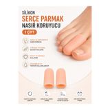 optana Ayak Serçe Parmak Nasır Koruyucu Silikon Hortum Bunyon Ayak Çıkıntı