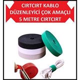 Optana Kablo Toparlayıcı Cırtcırt Kablo Düzenleyici Airfryer 5 M Şarj Kablosu Koruyucu Kablo Sabitleme Gizleme Çok Renkli