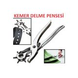 Optana Pense Kemer Delme Pensesi Delici Delik Açma Çıt Çıt Pense Deri Çanta Kıyafet Delik Açıcı