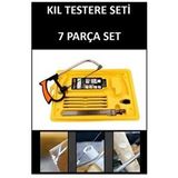 Optana Testere Çok Amaçlı Kıl Testere Seti 6 Parça Set Hobi Kıl Testeresi Ahşap Kesme Çok Renkli