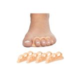 OptaPro Ayak Çekiç Parmak 3 Parmağa Geçen Çekiç Koruyucu Makaralı 1 Çift Silikon Yastıklı