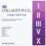 Opti Collagen Plus 5 Tip Collagen 1500 mg 90 Tablet