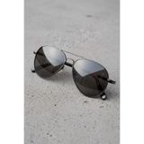 OptiBest Aviator Erkek Güneş Gözlüğü Siyah Metal Çerçeveli UV400 Korumalı Polarize Camlı Pilot Gözlük Hafif Unisex