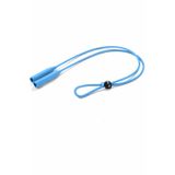 Optic Master Ayarlanabilir Harf Detaylı Silikon Gözlük Askısı / Gözlük İpi Mavi
