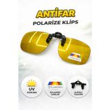 Optic Master Gözlük Klipsi Polarize Antifar Büyük Boy 54x60 MM