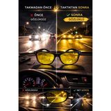 Optic Plus Antifar Gece Sürüş Gözlüğü / Gece Görüş Gözlüğü Model 8812 - Siyah