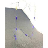 Optic Plus Ipli Boncuklu Gözlük Ipi / Zinciri Lacivert