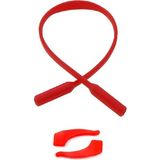 Optic Plus Silikon Kaydırmaz Kulak Kilidi ve Çocuk Gözlük Askısı / Ipi Kırmızı