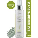 Optiderm Saç Toniği 150 ml – %100 Doğal Biberiye Suyu ile Dökülme Karşıtı, Güçlendirici ve Uzatıcı Etki, Tüm Saç Tipleri İçin