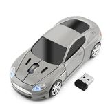 Optik Mouse 2.4GHz Ergonomik Kablosuz Aston Araba Şeklinde Gri