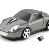 Optik Mouse 2.4GHz Ergonomik Kablosuz Lambo Spor Gri Araba Şeklinde Kırmızı