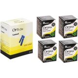Optima 4x50'li Kan Şekeri Ölçüm Çubuğu + 100 Adet Parmak Delme Çubuğu