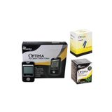 OPTIMA Kan Şekeri Ölçüm Cihazı+ 1 Kutu Strip (50 Adet) + 1 Kutu Delme Iğnesi