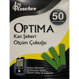 Optima Kan Şekeri Ölçüm Çubuğu 50 Adet Kullanımı Kolay Tasarım ile Medikal Kalite