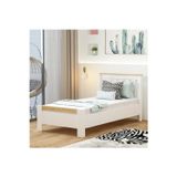 Optima Karyola Beyaz Safirmeşe 190 x 90 cm | Modern ve Dayanıklı Tek Kişilik Karyola