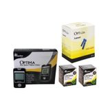 Optima Şeker Ölçüm Cihazı Set 100 Strip - 100 Ölçüm Çubuğu