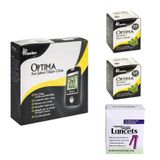 Optima Seker Ölçüm Cihazı+100 Strip+100 Lanset