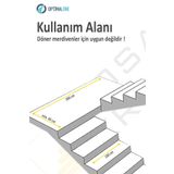 Optimaline Opl200 Engelli Merdiven İnme Çıkma Cihazı - Engelli Merdiven Tırmanıcı - Engelli Merdiven İnme Çıkma Sandalyesi - Engelli Merdiven Sedyesi - Engelli Merdiven Lifti