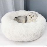 Optimal&Prime Shaggy Luxury Yumuşak Peluş Kedi Yatağı Tüysüz 1 Adet Konforlu Tasarım Evcil Dostlar İçin