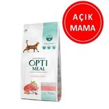Optimeal Sterilised Somonlu Kısırlaştırılmış Kedi Maması 1 Kg Açık