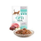 Optimeal Süper Premium Ördekli Ciğerli Hairball Yetişkin Yaş Kedi Maması 85 Gr