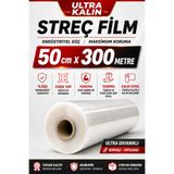 OPTİMEX 50 CM.* 300 METRE PALET STREÇ FİLM KALIN EŞYA SARMA STRECİ 2KG.
