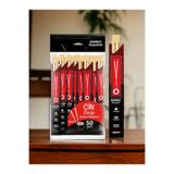 OPTİMEX Bambu Chopstick 50 Çift Çin Yemek Çubuğu – Doğal Bambu Sushi,Noodle İçin Uzakdoğu çin Yemek Çubuğu