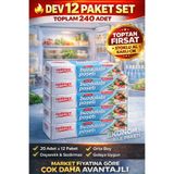 OPTİMEX Buzdolabı Poşeti Orta Boy 20'li * 12 Paket