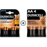 Optimum Aaa Alkalin Ince Kalem Pil 4’lü Paket + Aa Alkalin Kalem Pil 4'lü Paket