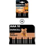Optimum Aaa Alkalin Kalem Pil 4’lü Paket + Aaa Alkalin Kalem Pil 10'lu Paket