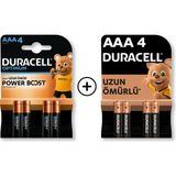 Optimum Aaa Alkalin Kalem Pil 4’lü Paket + Aaa Alkalin Kalem Pil 4' Lü Paket