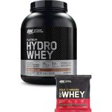 Optimum Nutrition Hydrowhey Çikolata Aromalı 1.6kg 40 Servis Yüksek Hızlı Sindirim Protein Tozu - 100% Whey Gold Standard Çikolata Aromalı Şase 31G 1 Servis