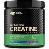 Optimum Nutrition Kreatin Monohidrat Blue Raspberry Aromalı 247.5 G 55 Servis Kas Gücü ve Desteği - Ahududu