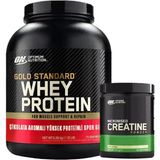 Optimum Nutrition Optimum Gold Standard Whey Protein 2263 gr + Micronized Creatine 317 gr Hediyeli Kombinasyon - Aromasız