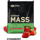 Optimum Nutrition Serious Mass - Çilek 5450gr 12 Lbs Besin Takviyesi Türkiye Menşeli
