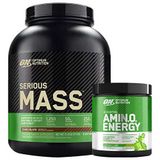 Optimum Serious Mass 2727 Gr + Essential Amino Energy 270 Gr Kombinasyonu Aromasız