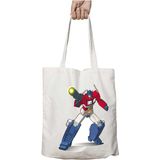 Optimus Prime Transformers Iki Taraf Kalıcı Yıkanabilir Okul Plaj Omuz Bez Çanta