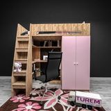 Option Çalışma Masalı Ranza Mdf - Beyaz - 100 x 100 cm