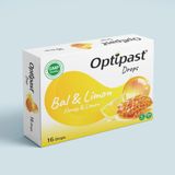 Optipast Drops Bal Limon 16 Adet Pastil