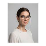 optiPoint Beyaz Nazar Boncuklu Gözlük İpi