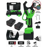 Optivex 21V 2 Amper Dijital Göstergeli Şarjlı Boru Kesme Makası 40 mm Çap