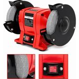 Optivex Elektrikli Taşlama Makinesi 350W Çark Motoru Zımpara 2950RPM Balta Bıçak Bileme