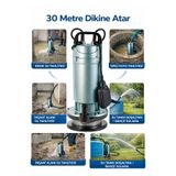 OPTIVEX Qdx1,5-32-0,75 Fa Su Pompası Dalgıç Pompa 1hp 30 Metre Yukarı Basma d-820231